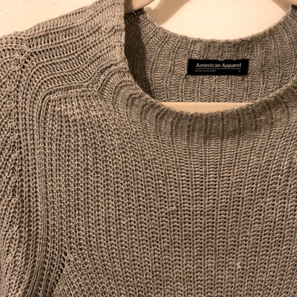 American Apparel Kitted Sweater